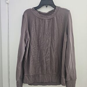 Casual Gray Sweatshirt